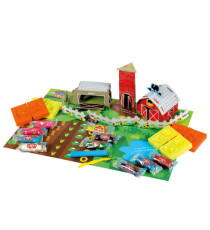 Didò Farm - 10 salsiciotti - con formine e scenario 3d - DiDò