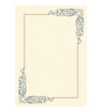 Diplomi in pergamena - stampa offset - A3 - 160 gr - avorio - Kartos - conf. 10 pezzi Diplomi in pergamena - stampa offset - A3 - 160 gr - avorio - Kartos - conf. 10 pezzi