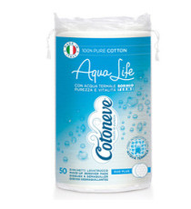 Dischetti levatrucco tondi Maxi in cotone - Cotoneve - busta da 50 pezzi Dischetti levatrucco tondi Maxi in cotone - Cotoneve - busta da 50 pezzi