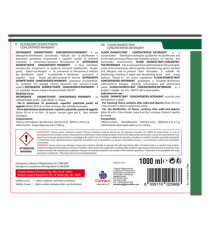 Disinfettante detergente - per pavimenti - concentrato - 1 lt - Tekna Disinfettante detergente - per pavimenti - concentrato - 1 lt - Tekna