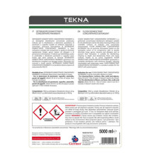 Disinfettante detergente - per pavimenti - concentrato - 5 lt - Tekna Disinfettante detergente - per pavimenti - concentrato - 5 lt - Tekna