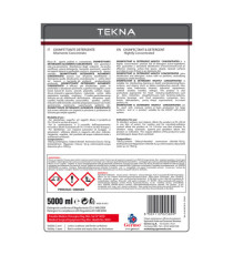 Disinfettante detergente - per superfici - super concentrato - 5 lt - Tekna Disinfettante detergente - per superfici - super concentrato - 5 lt - Tekna