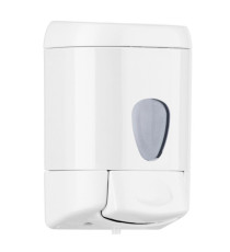 Dispenser da muro Prestige per sapone liquido - 15,9x8x10,5 cm - capacità 0,55 L - bianco - Mar Plast Dispenser da muro Prestige per sapone liquido - 15,9x8x10,5 cm - capacità 0,55 L - bianco - Mar Plast