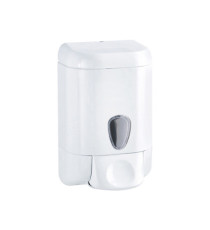 Dispenser da muro Prestige per sapone liquido - capacità 1 L - bianco/azzurro trasparente - Mar Plast Dispenser da muro Prestige per sapone liquido - capacità 1 L - bianco/azzurro trasparente - Mar Plast