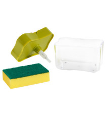 Dispenser detersivo stoviglie ProntoPiatti - con spugna abrasiva - 350 ml - Perfetto Dispenser detersivo stoviglie ProntoPiatti - con spugna abrasiva - 350 ml - Perfetto