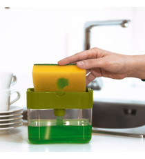 Dispenser detersivo stoviglie ProntoPiatti - con spugna abrasiva - 350 ml - Perfetto Dispenser detersivo stoviglie ProntoPiatti - con spugna abrasiva - 350 ml - Perfetto