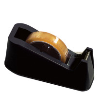 Dispenser da tavolo - per nastri adesivi 33 m - nero - Lebez