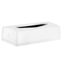 Dispenser per veline di carta - da muro - 27x7x14 cm - bianco - Mar Plast Dispenser per veline di carta - da muro - 27x7x14 cm - bianco - Mar Plast