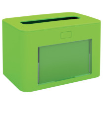 Dispenser personalizzabile - per tovaglioli interfogliati - verde - Papernet Dispenser personalizzabile - per tovaglioli interfogliati - verde - Papernet