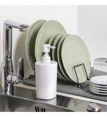 Dispenser sapone liquido Pronto Bagno - diametro 8 cm - 450 ml - PPL - bianco - Perfetto Dispenser sapone liquido Pronto Bagno - diametro 8 cm - 450 ml - PPL - bianco - Perfetto