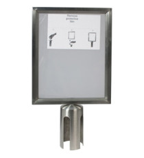 Display A4 per colonnine - Securit Display A4 per colonnine - Securit