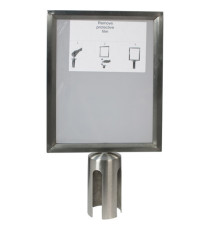Display A4 per colonnine - Securit Display A4 per colonnine - Securit