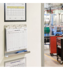 Display magnetico ad anelli - A4 - 31 x 32 x 5,3 cm - Djois