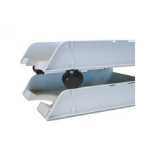 Distanziali per vaschette portacorrispondenza TR25310 - nero - Arda - set da 4 pezzi