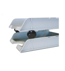 Distanziali per vaschette portacorrispondenza TR25310 - nero - Arda - set da 4 pezzi