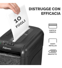 Distruggidocumenti 60CS - a frammenti - 22L - Fellowes Distruggidocumenti 60CS - a frammenti - 22L - Fellowes