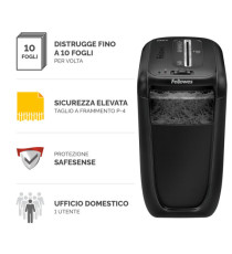Distruggidocumenti 60CS - a frammenti - 22L - Fellowes Distruggidocumenti 60CS - a frammenti - 22L - Fellowes
