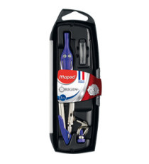 Compasso Origin - in acciaio - diametro max cerchio 420mm - 3 pezzi - Maped