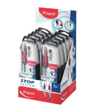 Compasso Stop System - con adattatore e mine ricambio - diametro max cerchio 282mm - Maped