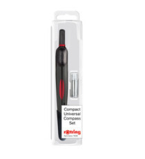 Compasso universale compatto - diametro max cerchio 320mm - Rotring Compasso universale compatto - diametro max cerchio 320mm - Rotring