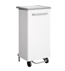 Contenitore a pedale Gastro - 110 L - bianco - Stilcasa