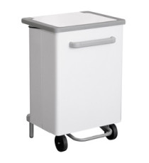Contenitore a pedale Gastro - 70 L - bianco - Stilcasa Contenitore a pedale Gastro - 70 L - bianco - Stilcasa