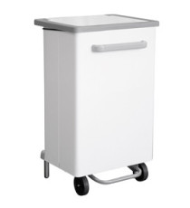 Contenitore a pedale Gastro - 90 L - bianco - Stilcasa Contenitore a pedale Gastro - 90 L - bianco - Stilcasa