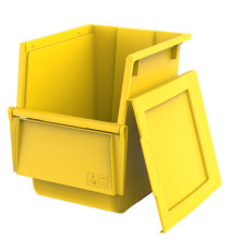 Contenitore Ecobin 25 - 25 L - giallo - Terry