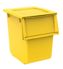 Contenitore Ecobin 25 - 25 L - giallo - Terry