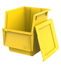 Contenitore Ecobin 25 - 25 L - giallo - Terry