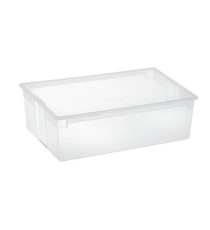 Contenitore multiuso Light Box XL - 57,8x39,6x18,5 cm - 36 L - plastica - trasparente - Terry