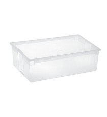 Contenitore multiuso Light Box XL - 57,8x39,6x18,5 cm - 36 L - plastica - trasparente - Terry