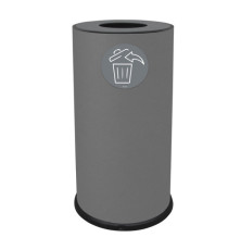 Contenitore per raccolta differenziata - 1 scomparto - 70 L - grigio - Stilcasa Contenitore per raccolta differenziata - 1 scomparto - 70 L - grigio - Stilcasa