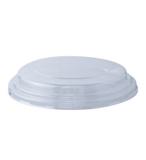 Coperchio in resina - per insalatiere tonde 750/1000 ml - diametro 15 cm - trasparente - Signor Bio - conf. 50 pezzi