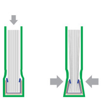 Copertine Impressbind - flessibile - 10,5 mm - blu - Leitz - scatola 10 pezzi