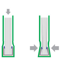 Copertine Impressbind - flessibile - 10,5 mm - blu - Leitz - scatola 10 pezzi