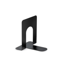 Coppia reggilibri - 12,7 x 16,5 x 16,5 cm - metallo - nero