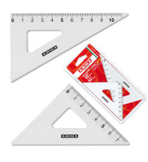 Coppia squadra Profil - 45/60gradi - 12cm - alluminio - Arda
