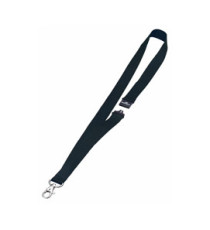 Cordoncini portabadge - larghezza 2 cm - nero - Durable - conf. 10 pezzi