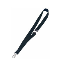 Cordoncini portabadge - larghezza 2 cm - nero - Durable - conf. 10 pezzi