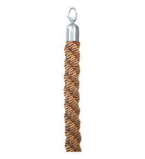 Cordone intrecciato per colonnina segnapercorso - color bronzo - lunghezza 150 cm - Securit Cordone intrecciato per colonnina segnapercorso - color bronzo - lunghezza 150 cm - Securit