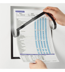 Cornice Duraframe - magnetica - A4 - 21 x 29,7 cm - nero - Durable