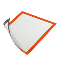 Cornice Duraframe Magnetic - A4 - 21 x 29,7 cm - arancio - Durable