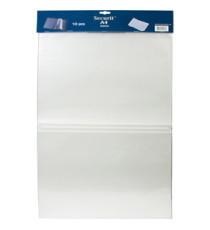 Inserto doppio per portamenù (Trendy, Design, Rio, Royal) - A4 - Securit - set 10 pezzi