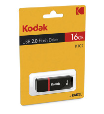 Kodak - Memoria Usb 2.0 - EKKMMD16GK102 - 16GB Kodak - Memoria Usb 2.0 - EKKMMD16GK102 - 16GB