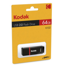 Kodak - Memoria Usb 2.0 - EKKMMD16GK102 - 64GB Kodak - Memoria Usb 2.0 - EKKMMD16GK102 - 64GB