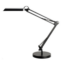 Lampada da tavolo Swingo - a led - con base e morsetto - 44 x 34,5 x 13,5 cm - 10 W - nero - Unilux Lampada da tavolo Swingo - a led - con base e morsetto - 44 x 34,5 x 13,5 cm - 10 W - nero - Unilux