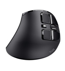Mouse wireless ergonomico Voxx - ricaricabile - nero - Trust
