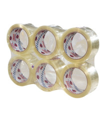 Nastro adesivo PP36NN - 5 cm x 66 m - trasparente - Eurocel