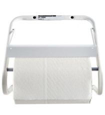 Porta bobina asciugatutto da muro - metallo - bianco - PerfettoFactory Porta bobina asciugatutto da muro - metallo - bianco - PerfettoFactory